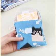 大容量卫生巾收纳袋，适合学生、女生，可收纳化妆品、首饰、便携式经期用品，也可作为化妆包、护肤包、洗漱包、旅行必备、邮轮必备、宿舍必备、婚礼伴娘礼物、妈妈礼物、生日礼物、送给朋友和老师的礼物、家居装饰、浴室客厅卧室装饰、唇油收纳、指甲油收纳、化妆品旅行洗漱包、礼品收纳、拉链配件、指甲油收纳、女士礼物、圣诞礼物、女士礼物创意 - 彩色 - 查看 4