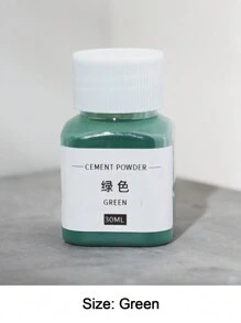 1 Pièce 30 Ml Planter De Coloration En Ciment De Gypse Pigment Poudre De Gypse Concentré De Couleur, Moule De Plâtre De Ciment En Béton De Bricolage, Accessoire De Fabrication De Bijoux