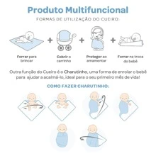 Chăn cho trẻ sơ sinh và trẻ em - Màu Hồng baby - Xem 5