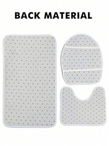 3 件套浴室地毯套装小浴室垫浴室地毯长室内入口垫可水洗家居用品家居配件公寓装饰必备品，肉眼可见的 3D 油画风格家居浴室装饰户外地毯门垫秋季装饰浴室配件返校入口装饰