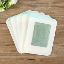 14pcs Green Tea Foot Patch Designed To Help Absorb Dampness And Improve Sleep, Continuously Useable For 7 Days, Foot Care - White - View 4