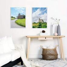 1个装，30x40厘米相框，12x16英寸银色金属相框，黑色A3相框，墙面相框，银色A4证书相框，海报框，墙面装饰，适合照片，墙面艺术装饰，带支架和高清亚克力板，可竖放和横放 - 銀色 - 查看 9