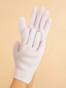 4入組凝膠保濕襪、保濕手套、美白水療襪、水療手套、沙灘襪 - 白色 - 查看 5