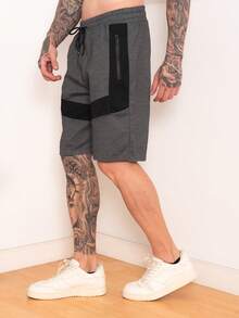 Men Shorts - Màu xám đen - Xem 3