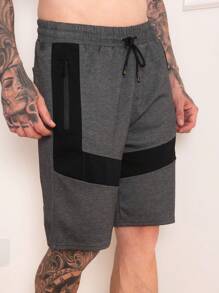 Men Shorts - Màu xám đen - Xem 1