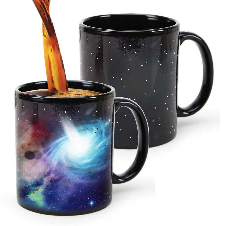 Taza De Constelación Sagitario Que Cambia De Color Con Calor De 11 Oz, Taza De Café De Cerámica Que Cambia De Color, Taza Mágica Para Presentes De Noviembre Y Diciembre