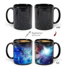 Taza De Constelación Sagitario Que Cambia De Color Con Calor De 11 Oz, Taza De Café De Cerámica Que Cambia De Color, Taza Mágica Para Presentes De Noviembre Y Diciembre - Sagitario - Ver 5
