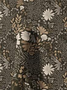 Giấy dán tường tự dính họa tiết hoa Bohemian màu nâu, kích thước 17,7 inch * 6,5/9,8 feet, chống thấm nước, có thể tháo rời, dùng để trang trí nhà cửa, tranh dán tường và trang trí phòng. - Nhiều màu - Xem 12