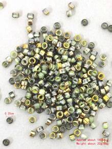 5700粒/80克,16種顏色2.5mm漸變玻璃種子珠,適用於diy手鍊,項鍊 - 彩色 - 查看 4