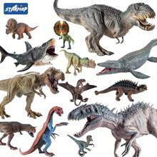 [Tem certificado infantil] Brinquedo modelo de dinossauro realista, estatueta de animal selvagem, brinquedo sensorial e presente de festa, adequado para decoração de quarto de crianças ou meninas e meninos