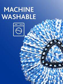 FoBianJie 2/3/6 Piezas De Cabezales De Recambio De Mopa De Microfibra, Cabezales De Repuesto De Mopa Rellenable, Paño De Recambio Para Mopa Lavable Y Duradero, Cabezal De Mopa De Eliminación De Polvo, Uso En Seco Y Húmedo, Fácil De Limpiar, Suministros De Limpieza, Suministros Escolares - multicolor - Ver 9