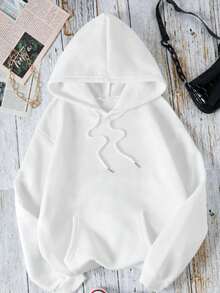 Women Sweatshirts - 白色 - 查看 2