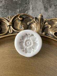 Flower Pattern Silicone Mold Earring Resin Mould DIY - Light Grey - View 4