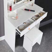 Vanities & Vanity Benches - White - View 10