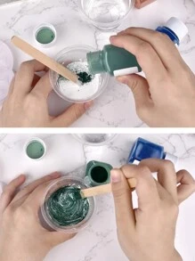 1 Pièce 30 Ml Planter De Coloration En Ciment De Gypse Pigment Poudre De Gypse Concentré De Couleur, Moule De Plâtre De Ciment En Béton De Bricolage, Accessoire De Fabrication De Bijoux
