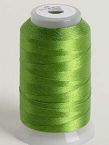 30克/卷，350米/卷人造丝缝纫线，手工编织绳，DIY流苏和串珠首饰制作配件 - 彩色 - 查看 5