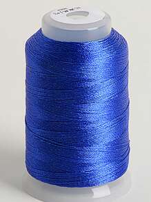 30克/卷，350米/卷人造丝缝纫线，手工编织绳，DIY流苏和串珠首饰制作配件 - 彩色 - 查看 7