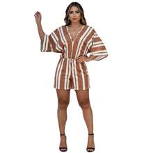 Women Jumpsuits - 駝色 - 查看 1