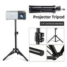 1 Pc 0.55m Projector Stand Tripod, Projector Floor Stand Adjustable Height ,360° Rotatable,  Portable Folding Mount For Projector,Camera - 0.55m - View 6