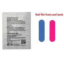 24入組短款閃爍假指甲,春季花卉設計,甜美、優雅、清新風格,附有果凍膠和指甲文件的指甲藝術 - 彩色 - 查看 5