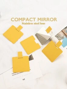 1 Miếng Chic Có thể mang đi Gương trang điểm - Nổi bật HD 8K Thép không gỉ Ống kính Và A Phạm vi Của Da Màu sắc ( Hoa hồng , Màu hồng , Đen , Xanh , Màu xanh lá ) Lý tưởng Qủa tặng Đối với Mẹ , , , , , , , Phù dâu , Và Đặc biệt Dịp Như Kỳ nghỉ , Sinh nhật , Đám cưới , Ngày lễ Mẹ , Và Ngày lễ tình nhân Sành điệu Và Nọn nhẹ Thiết kế , A Sự lựa chọn Đối với Lễ ăn mừng - Nhiều màu - Xem 8