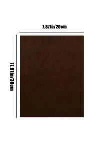 1入組皮革修補帶,自粘皮革修補貼片,適用於沙發、椅子、家具、汽車座椅,皮革修補工具套件,自粘皮革翻新劑,可剪裁沙發修復,適用於酒店/餐廳/辦公室/商用的工作坊和商店 - 棕色 - 查看 4