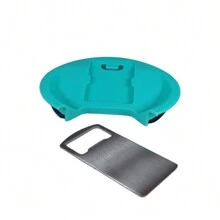 Termo Bocina Acero Inoxidable Bluetooth 16oz - Agua verde azul - Ver 6