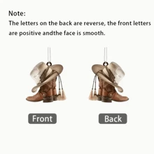 1pc 2D Flat Acrylic Cowboy Boot Keychain, Fashion Keyring Pendant Accessory, Car Rearview Mirror Hanger To Add Style To Your Vehicle Gift Souvenir Car Accessories Bag Charm School Cute Goth Y2k Bag Accessories Lanyards With Id Holder Car Accessories Bag Charms Christmas