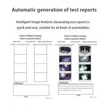 1080P Độ nét cao , Thích hợp Đối với Ô tô Bảo trì , Công nghiệp Điều tra , 360-độ Hai cách Vòng xoay , Nhiệt độ Sức chống cự , 90° Không thấm nước Và Chống thấm dầu - trái cam - Xem 6