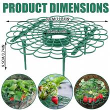 5入組草莓支架草莓架,陽台種植架植物花架,適用於家庭花園裝飾用品 - 綠色 - 查看 2