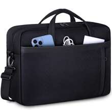 Men Briefcase - Black - View 1