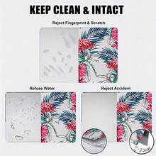 Laptop Case Compatible With Apple Laptop Air 13 Case, M2 Apple Laptop Pro 13 Case, Anti-Drop 2020 Case, M1 Case, Apple Laptop Pro 14 Case, Transparent, 2021 Accessories Apple Laptop Pro 15 Case, Apple Laptop Air 11 Case, Apple Laptop Pro 16 Case, Apple Laptop Air 12 Case, With Cartoon Flamingo & Flower Pattern Compatible With Apple Laptop Protective Case, Microsoft Laptop Protective Case Cover 13.5 Inch, Microsoft 15 Inch Laptop Case, Microsoft 12 Inch Laptop Case - Red - View 4