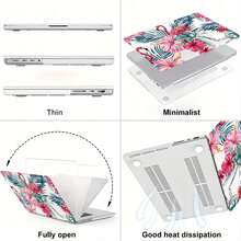 Laptop Case Compatible With Apple Laptop Air 13 Case, M2 Apple Laptop Pro 13 Case, Anti-Drop 2020 Case, M1 Case, Apple Laptop Pro 14 Case, Transparent, 2021 Accessories Apple Laptop Pro 15 Case, Apple Laptop Air 11 Case, Apple Laptop Pro 16 Case, Apple Laptop Air 12 Case, With Cartoon Flamingo & Flower Pattern Compatible With Apple Laptop Protective Case, Microsoft Laptop Protective Case Cover 13.5 Inch, Microsoft 15 Inch Laptop Case, Microsoft 12 Inch Laptop Case - Red - View 6