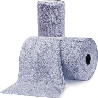 Microfiber Cleaning Cloth , Reusable Paper Towels Wet & Dry Cleaning Cloth 10" X 10", Kitchen Cleaning Wipes Lint Free Rags, Microfiber Towels For Cars,Kitchen,Kitchen Items,Cleaning,Kitchen Towel