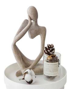 Cosmetic Organizer Tray For Fragrance, Aromatherapy, Round Storage Plate For Keys, Small Item On Vanity, Desk, Dresser - White - View 10