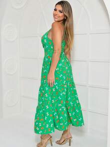 Women Dresses - 綠色 - 查看 3