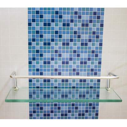 Porta Shampoo Com Proteção 10x50cm incolor