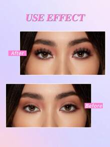5 Pairs Fluffy Faux Mink Eyelashes, Delicate Thick Curly False Eyelashes, Strip Eyelashes - Criss Cross lashes - View 3