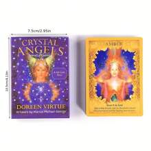 Cartas De Oráculo De Los Angeles De Cristal De Doreen Virtue, Versión En Inglés, Cartas De Guía Divina Del Angel De Cristal - 178 - Ver 2