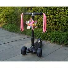 2條自行車絲帶,平衡自行車把手,流蘇,滑板車,絲帶,嬰兒車,裝飾性絲帶 - 彩色 - 查看 5