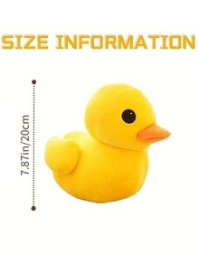 Juguetes de peluche grandes y acogedores con patos amarillos en 2 tamaños, muñecas de pato suaves, animales de peluche de dibujos animados lindos, regalos de cumpleaños perfectos para niños y bebés, regalos festivos, decoración del hogar, regalos de Navidad - Amarillo - Ver 14