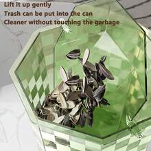 1 Miếng Mini Thùng rác Với Nắp Cho máy tính để bàn , Phòng ngủ , Chế tạo Của Thú cưng Có sẵn In Nhiều Hoàn hảo Đối với Giữ Nhỏ bé Rác Hoặc Đồ ăn nhẹ - Nhiều màu - Xem 4