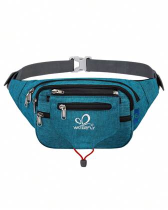 Waterfly Fanny Pack For Men Women Large Waist Pack Bum Bag With Multi Pockets For Traveling Running Hiking Camping Workout Cycling