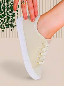 Women Platforms & Wedge Sandals - Creme - Xem 2