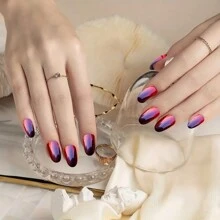 New Arrival Diamond Holographic Chameleon Effect Color Changing Powder, Purple/Red/Black Nail Art Pigment 0.5g