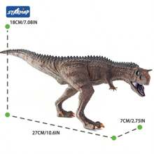 [Tem certificado infantil] Brinquedo modelo de dinossauro realista, estatueta de animal selvagem, brinquedo sensorial e presente de festa, adequado para decoração de quarto de crianças ou meninas e meninos
