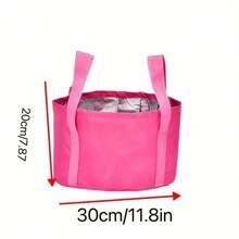 1pc Portable Soak Foot Multifunctional Soak Bag Bucket Foot Bucket Foldable Water Basin Beauty ToolsBody Care For Travel,Sport,Outdoor
