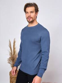 Men Sweaters - Azul - Ver 3
