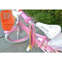 2條自行車絲帶,平衡自行車把手,流蘇,滑板車,絲帶,嬰兒車,裝飾性絲帶 - 彩色 - 查看 4