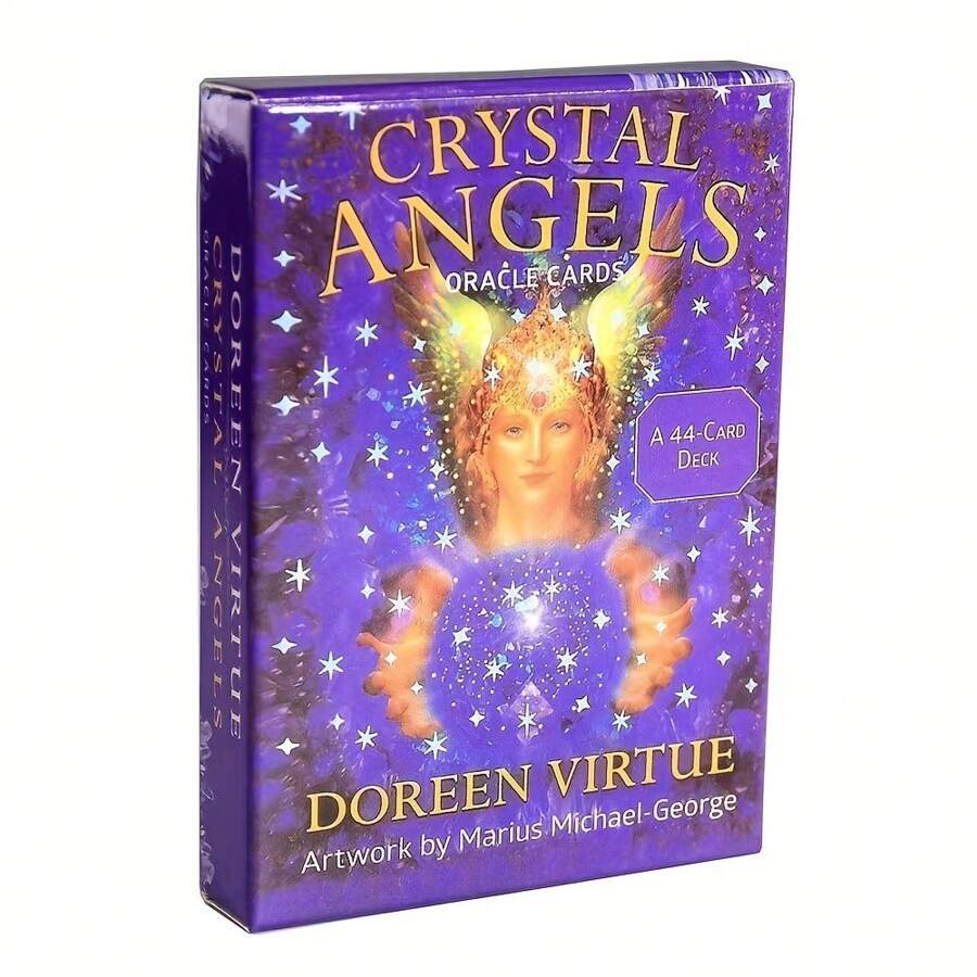 Cartas De Oráculo De Los Angeles De Cristal De Doreen Virtue, Versión En Inglés, Cartas De Guía Divina Del Angel De Cristal - 178 - Ver 1